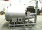 7.5KW 1500Kgs Çinko Tozu Metal Eritme Fırınları Hem Gaz, hem Petrol Yakıtlı