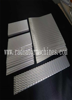 satın al Özel Fin Pitch Alüminyum Stamped Radiator Fin Stroke To Buyer Specs Çevrimiçi üretim
