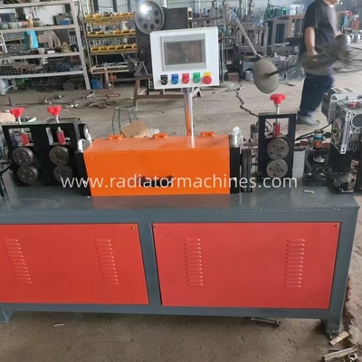 satın al 80cm Yükseklik Alıcı Hopper ile Çift Servo Düzleştirme ve Kesme Radyatör Üretim Makinesi Çevrimiçi üretim