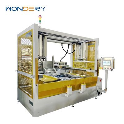 satın al Aluminum Radiator Core Builder Machine for 4 Rows with 3.5 Mins per Core Assembly Çevrimiçi üretim