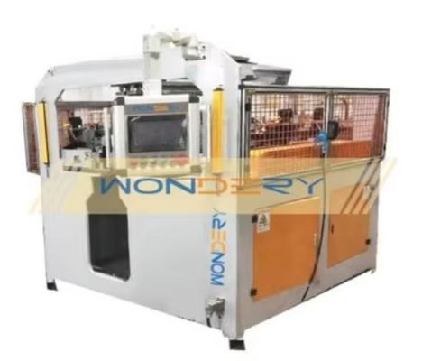 satın al Servo Type Plastic Tank Crimping Machine with 1050mm Core Height and 3200kg Weight for Aluminum Radiators Çevrimiçi üretim