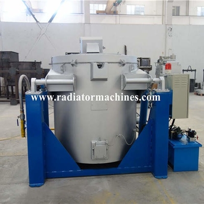 LPG Gaz 350kg / H Alüminyum Hurda Metal Eritme Fırınları