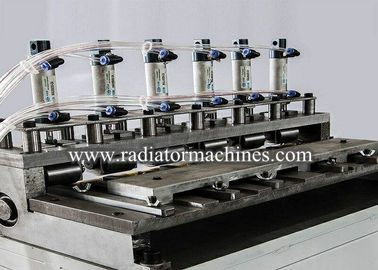Max 500mm Geniş Alüminyum Fin Basın Makine Damgalama 80 SPM Dalgalı Fin Düşük Gürültü