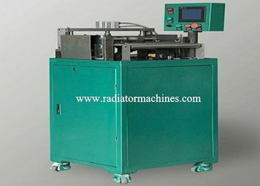 CE Tek Bobin Radyatör Fin Makinesi Dalgalı Fin 120 SPM 300mm Genişliğinde Damgalama