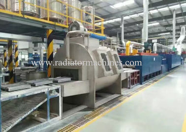 6 Metre Otomatik Alüminyum Radyatör Lehimleme Fırını 1200 * 250 mm