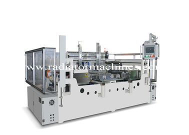 220V 50HZ Alüminyum Oto Radyatör Çekirdek Oluşturucu 350-800mm Düz Boru Uzunluğu