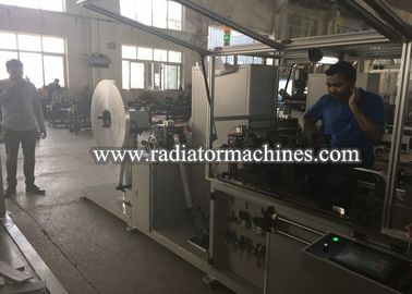 Bakır ve Alüminyum Folyo Fin Yapımı İçin Tam Otomatik Radyatör Yapma Makinesi