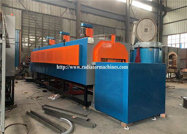 Alçıpan vidalar için 60 KW muffle sürekli örgü kemer fırın 100 KG / H
