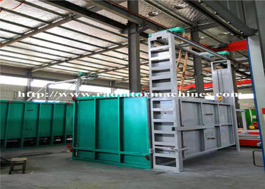 Endüstriyel Elektrikli Bogie Ocağı Ocağı, Araba Alt Ocağı 4500 × 1600 × 1200mm