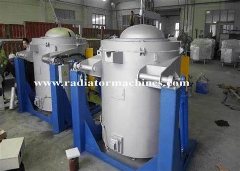 100kg / H 65m3 / T Gazlı Dökme Demir Metal Eritme Fırını