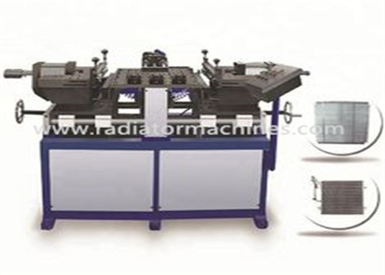 CE Alüminyum Makina Çok Sıralı Radyatör Çekirdek Oluşturucu Yarı Otomatik