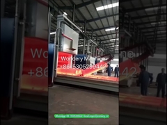 Elektrik dirençli Yüksek Sıcaklık bogie ocaklı ısıl işlem fırını