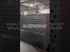 Vakum aşılama süreci için 6 taraflı rotasyon temizlik tankı