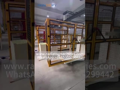 Yüksek hızlı alüminyum kanat yapım makinesi