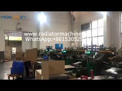 ısı değiştiricileri soğutucu turbulatör yüzgeçleri için alüminyum kanat yapım makinesi