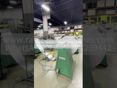 Güç jeneratörü ısı değiştiricisi yüzgeçleri için alüminyum kanat damgalama makinesi