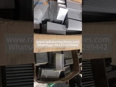 Elektrik jeneratörü, gemiler, uçaklar, elektrikli araçlar için fırlatılmış ofset dalgalı düz ısı değiştiricisi yüzgeçleri