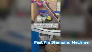 Yüksek Verimli Yağ Soğutucu Alüminyum Fin Damgalama Makinesi | Hassas Fin Yapımı Ekipmanları